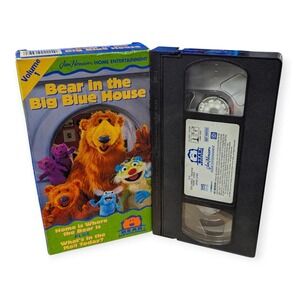 Bear in the Big Blue House Volume 1 VHS Jim Henson Home Video 1998 02224 NTSC